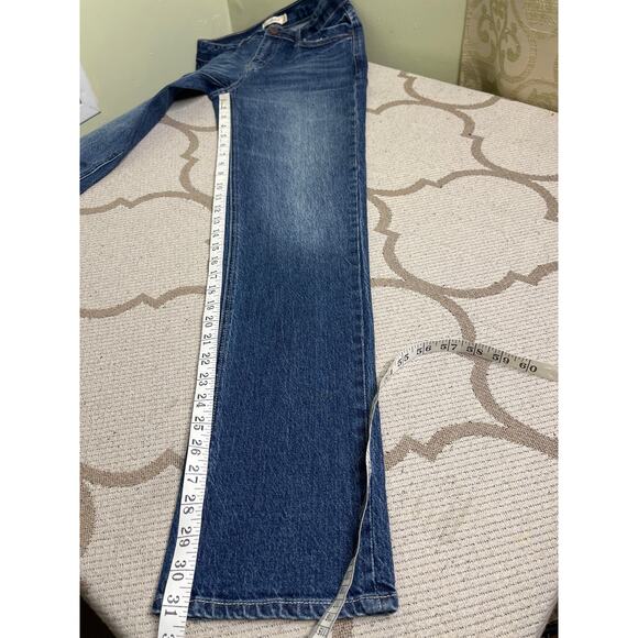 Unpublished Jeans GEORGIA Mid Rise Straight Blue Jeans, MSRP $115, size 26 - Picture 12 of 13
